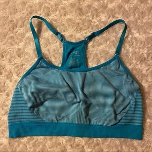 Jockey Blue Bralette Adjustable Sports Bra